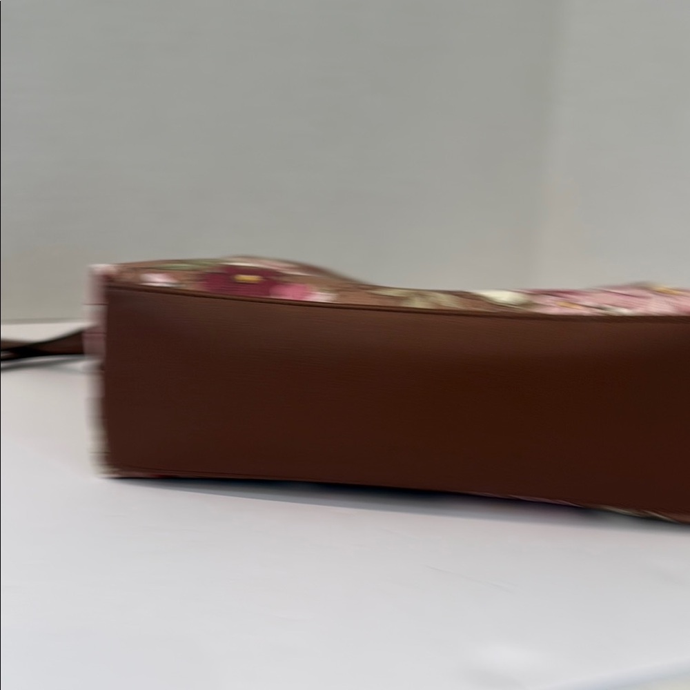 Nine West Floral Crossbody Bag - Brown and Pink - Picture 4 of 10